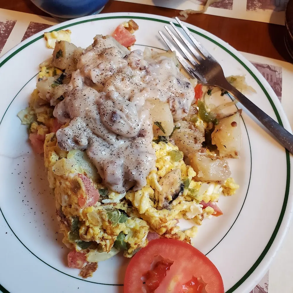 The Scrambler with Side of Country Gravy